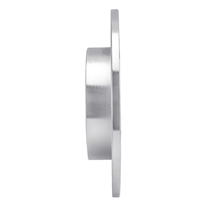 Buick Lucerne Brake Rotor (1) - Rear Right - R1 Concepts - Drilled & Slotted - Silver - `06-`11